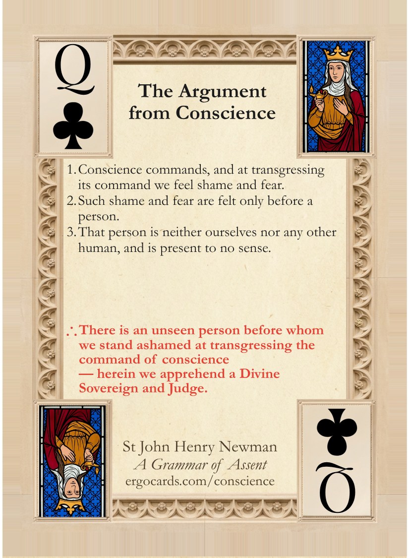 The Argument from Conscience, card face