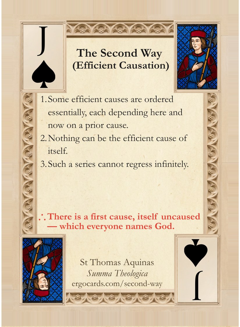 The Second Way (Efficient Causation), card face